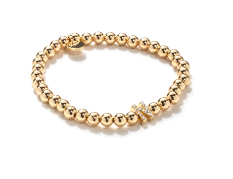 N Beaded Bracelet