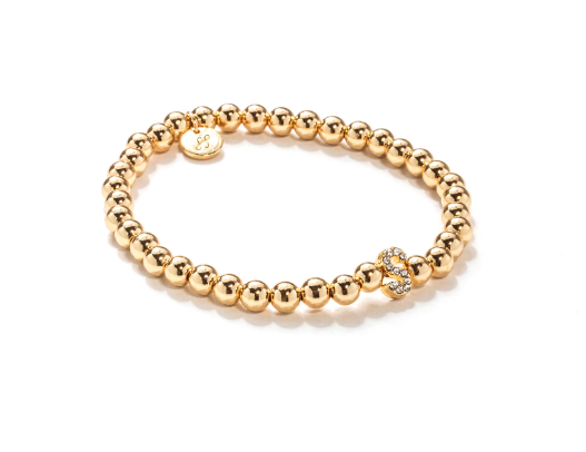 S Beaded Bracelet