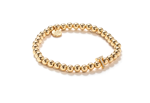 T Beaded Bracelet