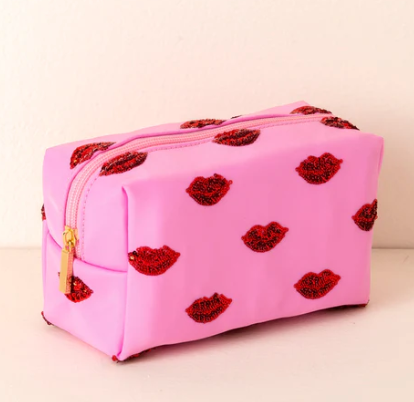 Cara Lips Cosmetic Bag