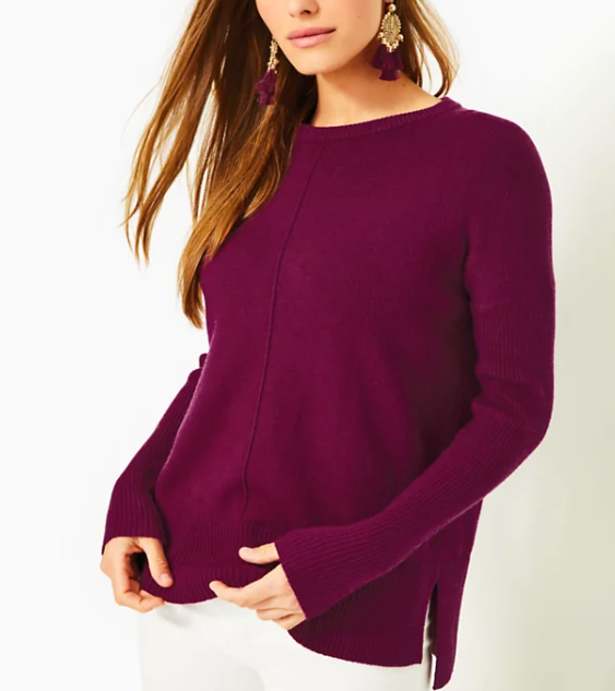 Mavie Sweater | Amarena Cherry