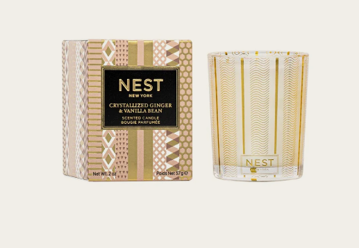 NEST Crystalized Ginger & Van Bean Candle | Votive Candle