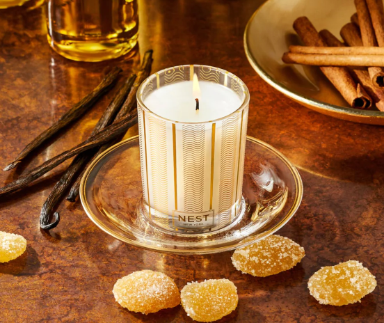 NEST Crystalized Ginger & Van Bean Candle | Votive Candle