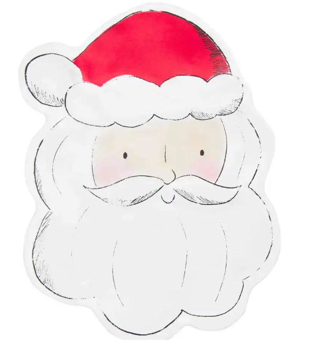 Santa Melamine Plate