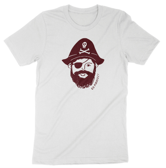 RRECPTA Gray Pirate T-Shirt