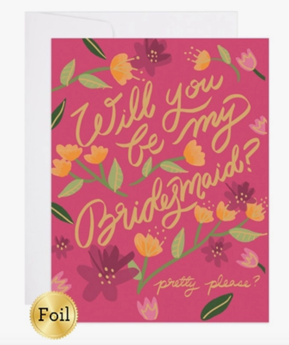 Will You Be My Bridesmaid