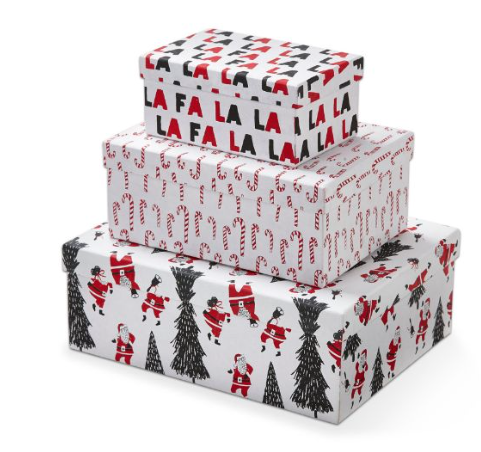 Oh What Fun Boxes (Set of 3)