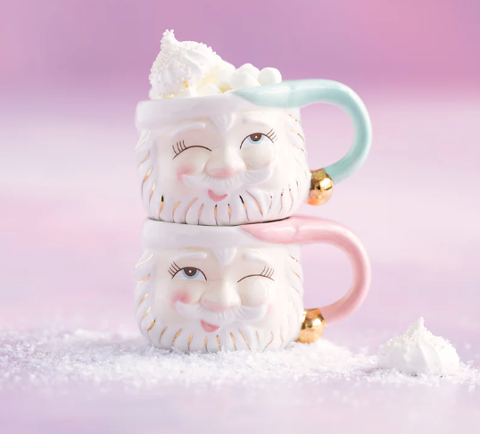 Mint Papa Noel Mug