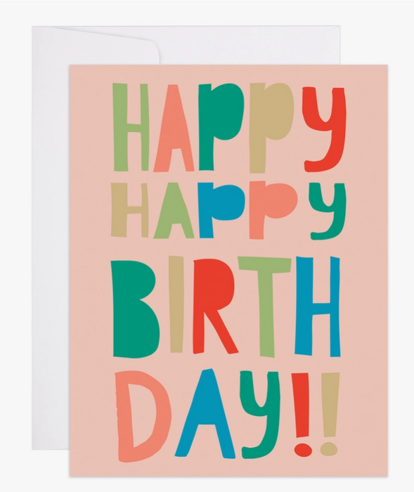 Happy Birthday Type
