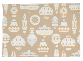 Ornament Metallic Placemat