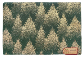 Golden Forest Metallic Placemat