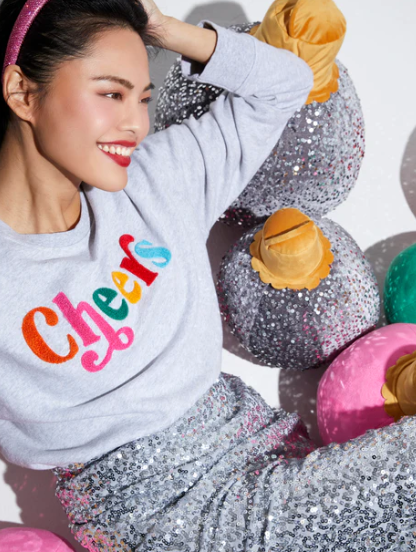 Grey Cheers Sweatshirt