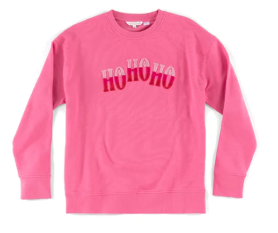 Pink Ho Ho Ho Sweatshirt