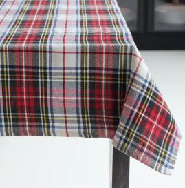 Scottish Plaid Table Cloth