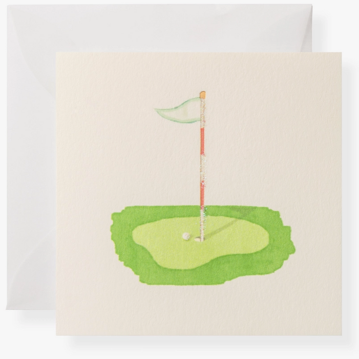 Putting Green Enclosure Card