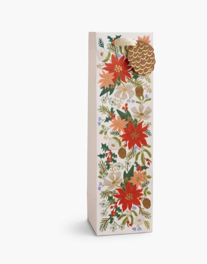 Holiday Bouquet Gift Bag | Wine