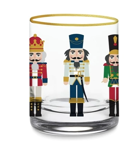 Nutcracker Lineup Cocktail Glass