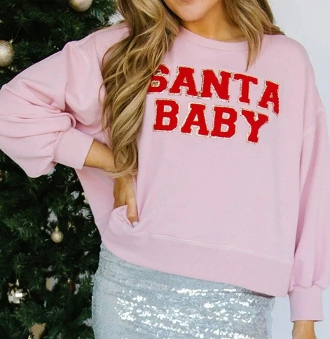 Millie Santa Baby Sweatshirt