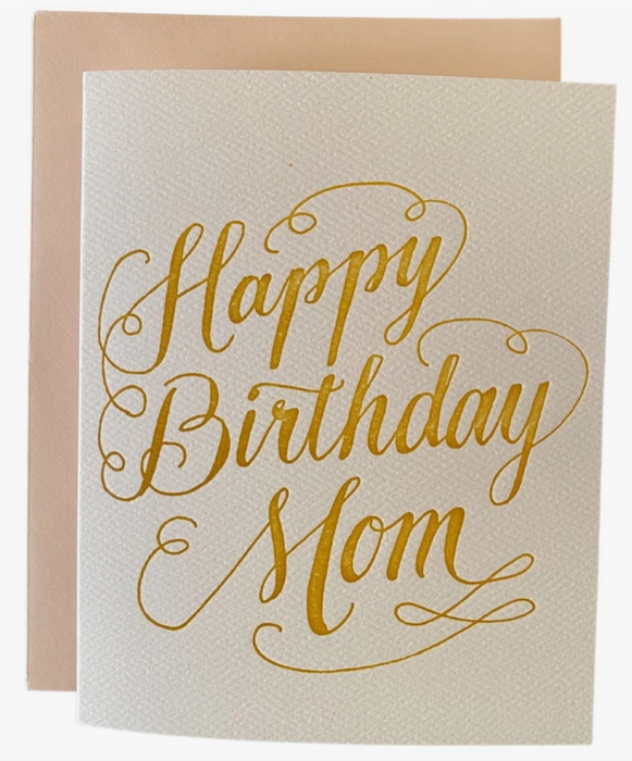Happy Birthday Mom Card