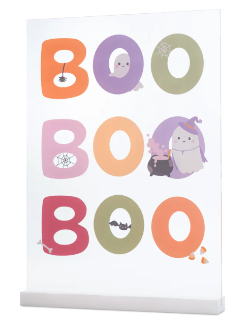 Boo! Table Sign