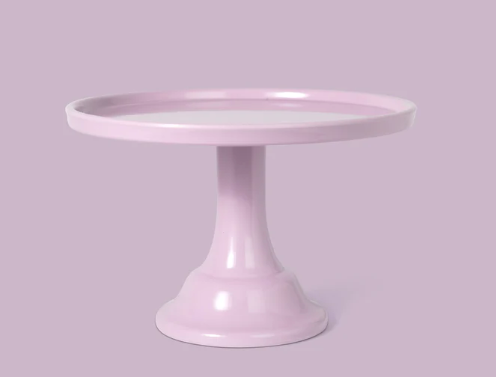 Small Lilac purple Melamine Cake Stand