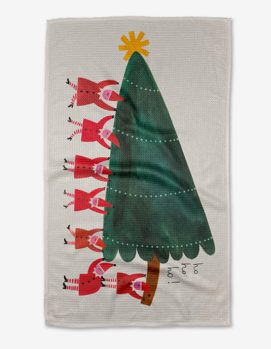 Geometry Tea Towel | Santas Helpers