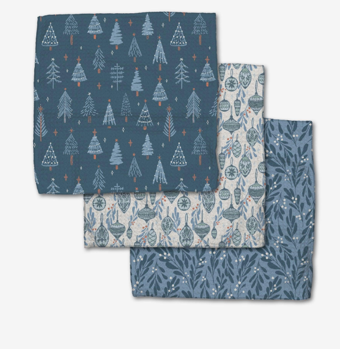 Geometry Dishcloth Set | Christmas Decorations