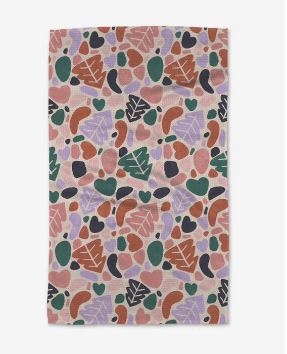 Geometry Tea Towel | Abstract Christmas