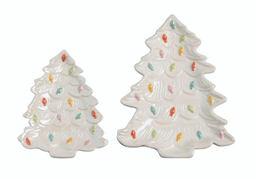 White Tree Plate White Tree Plate – Lovely Paperie & Gifts