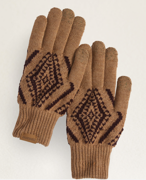 Texting Gloves | Tan Sawtooth Mountain