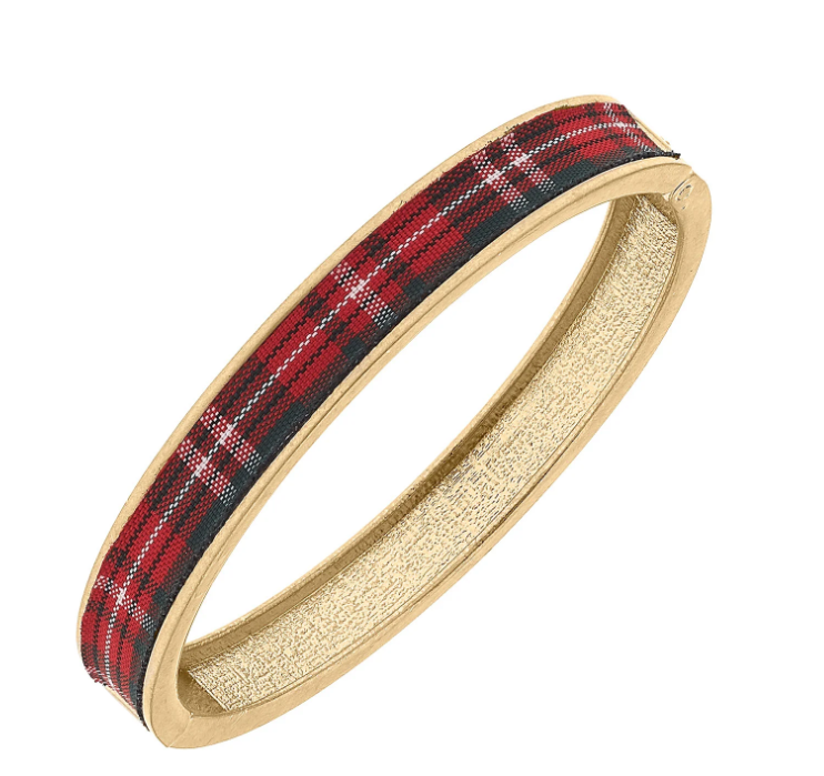 Makenzie Hinge Tartan Bracelet
