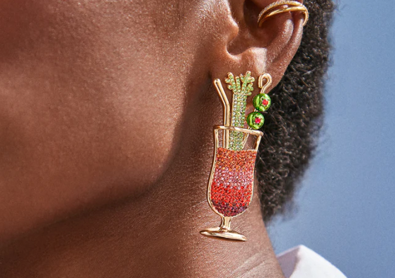 You Say Tomato Bloody Mary Earrings