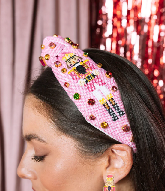 Nutcracker Headband w/Crystals
