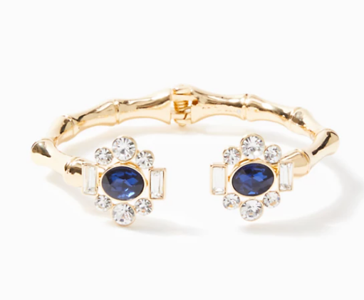So Fancy Hinged Bracelet | Low Tide Navy