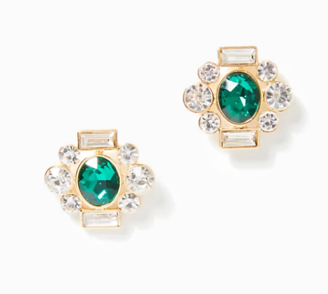So Fancy Stud Earrings | Evergreen