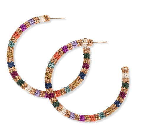 Raquel Hoop Earring | Muted (CBER1110MU)