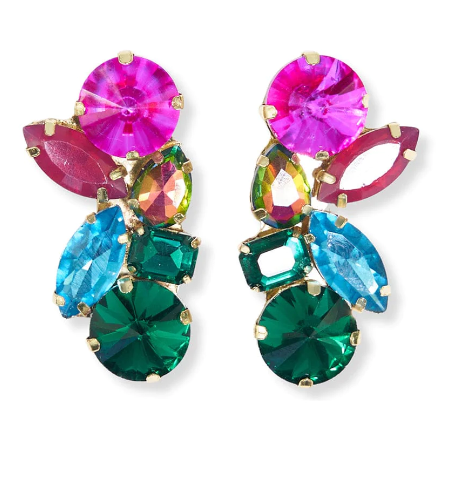 Ivy Earrings | Rainbow (PMER1001)