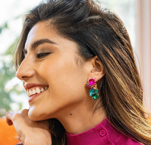 Ivy Earrings | Rainbow (PMER1001)