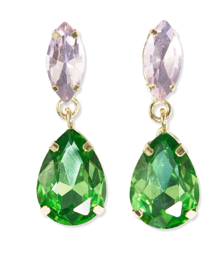 Lizzie Earrings | Green