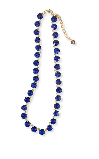 Aurora Round Prism Necklace | Lapis