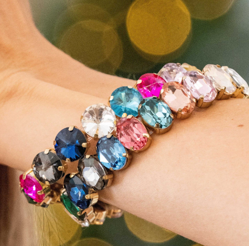 Mary Oval Stretch Bracelet