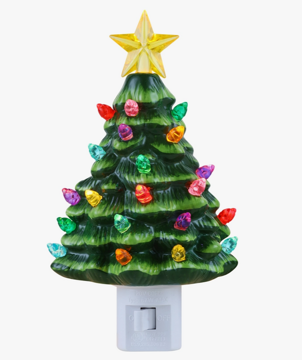 Green Tree Night Light
