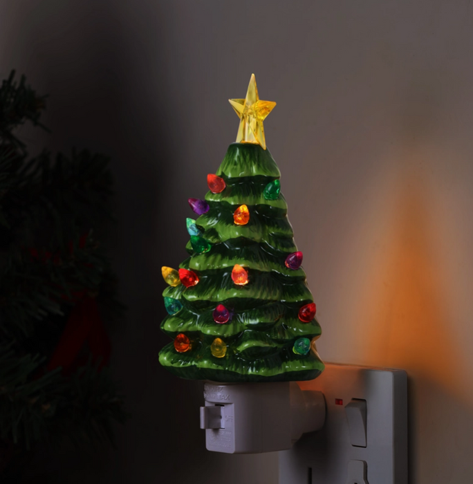 Green Tree Night Light