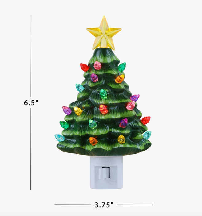 Green Tree Night Light