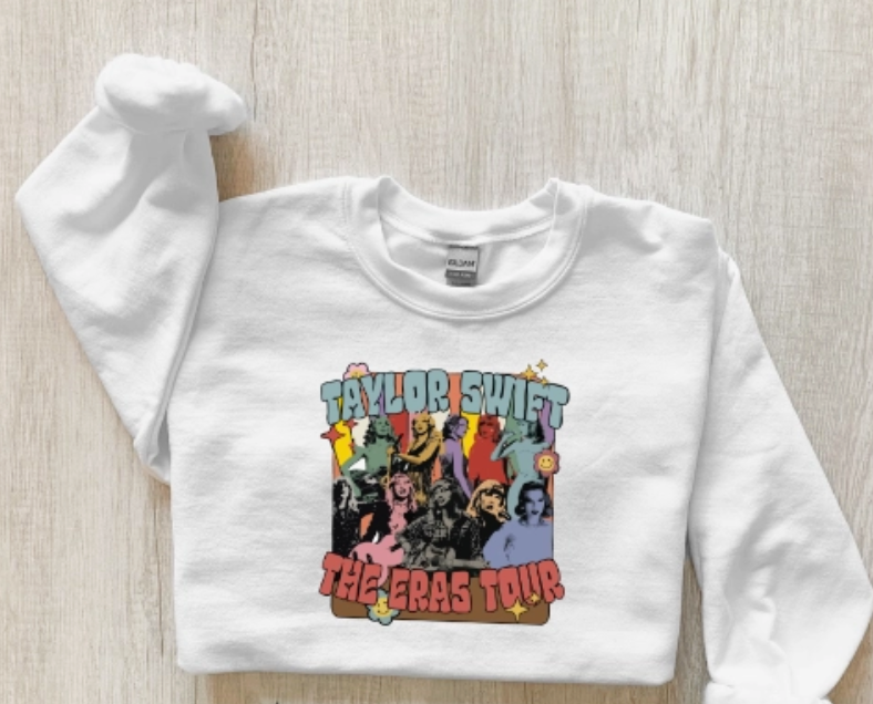 Taylor Swift Vintage Eras Tour Crewneck