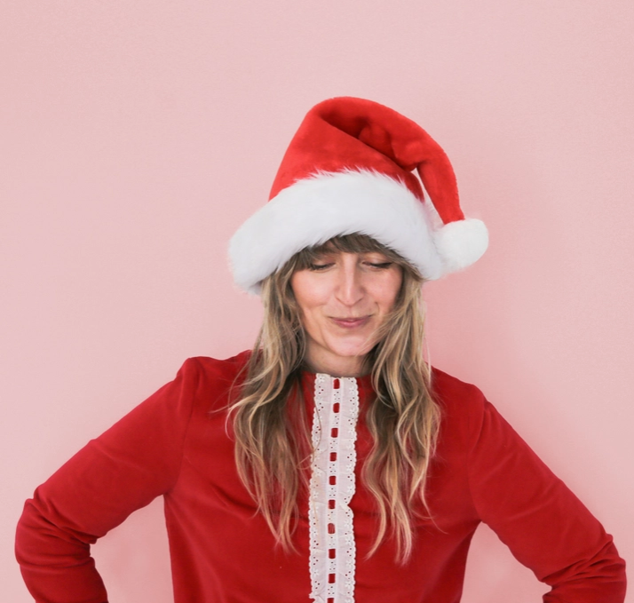 Red Luxe Santa Hat