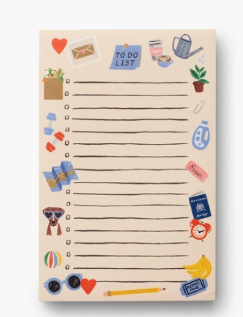To Do Checklist Notepad
