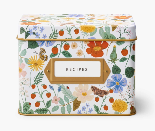 Strawberry Fields Recipe Tin