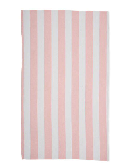 Geometry Tea Towel | Summer Bold Pink