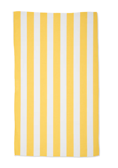 Geometry Tea Towel | Summer Bold Yellow